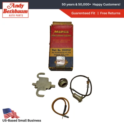 1949-1950 DeSoto Dodge Plymouth Access Hand Brake Signal Package 1300961 NOS - Image 1 of 4