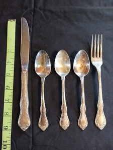 Lot Of 5 Oneida Community Plate Silverplated Flatware Pieces - Fast Shipping! - Picture 1 of 15