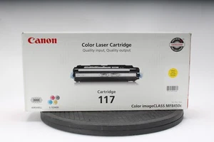 Cartucho láser Canon 117 color (amarillo) 2575B001[BA] - NUEVO - Imagen 1 de 5