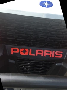 Polaris General 1000 front bumper decal inserts 2016 - 2025 - Picture 1 of 5