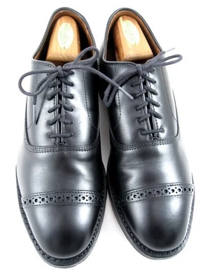 Oxford Allen Edmonds "Fifth Avenue" de cuero para hombre con puntera 7 E negro (675N) Foto 1 de 4