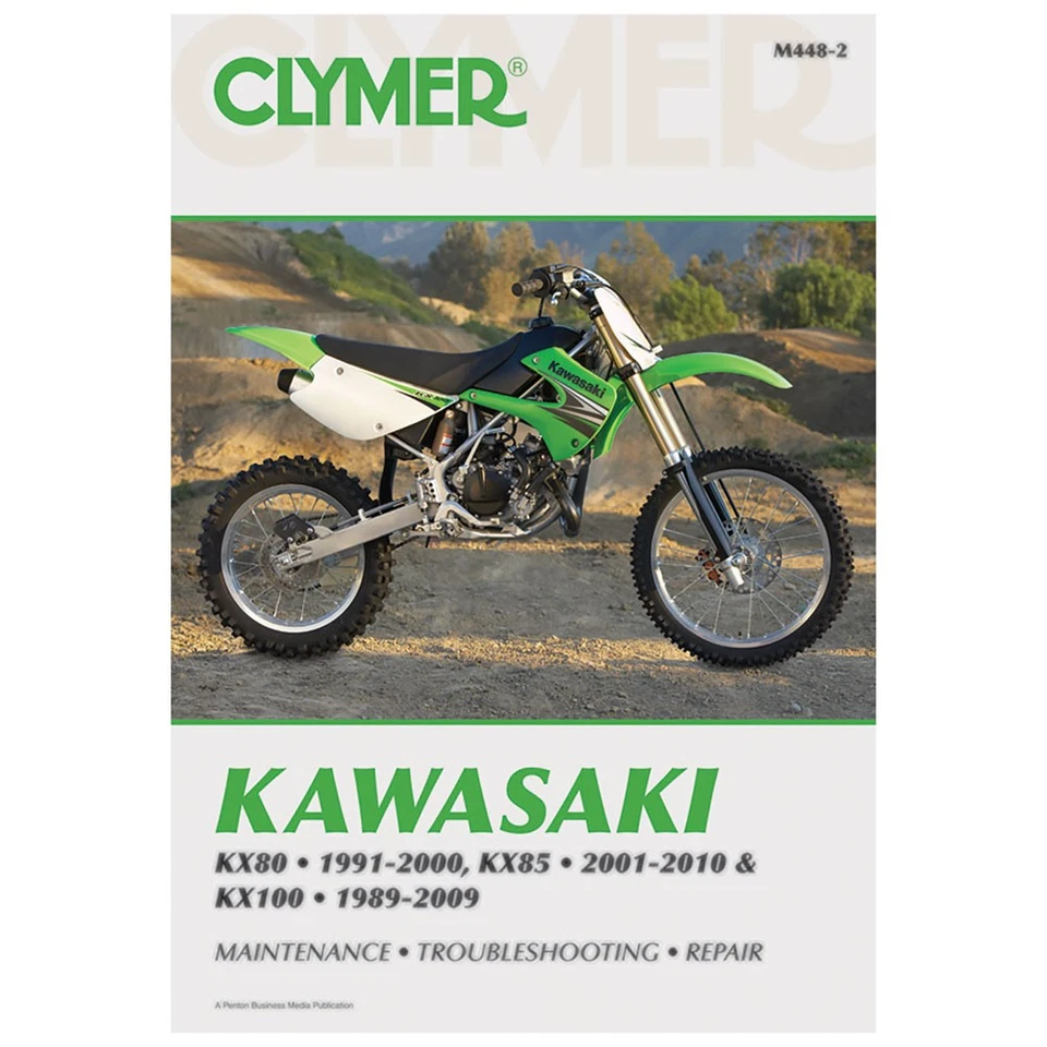 Manual de servicio de reparación Clymer para KAWASAKI KX80 KX85 KX100 1991-2016 M448 Foto 1 de 1
