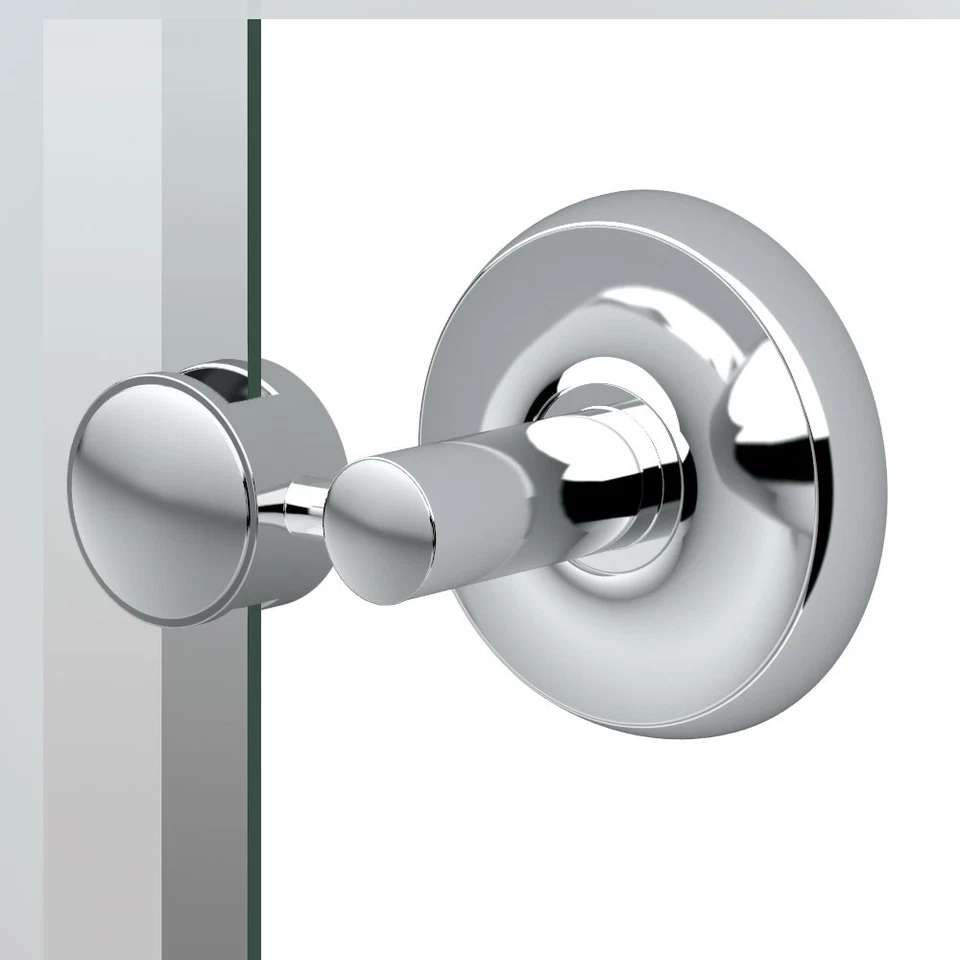 Espejo ovalado sin marco montado en la pared Gatco 5079LG Chrome Designer2 28-1/2" W X 32" H Foto 1 de 1