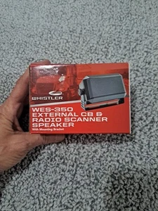 Whistler WES-350 External CB and Radio Speaker with Mounting Bracket - Zdjęcie 1 z 4
