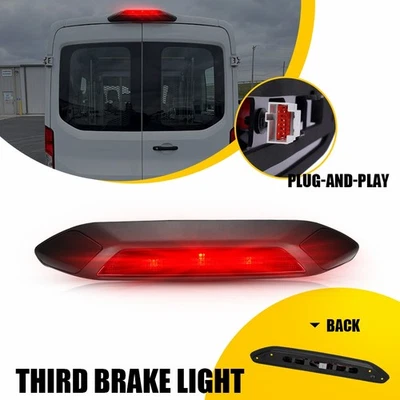 Tercera luz de freno LED alta 923-127 Fit Ford Transit-150 / Transit-250/350 2018-19 Foto 1 de 4