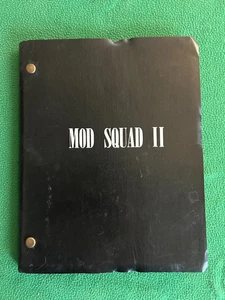 RETURN OF THE MOD SQUAD aka Mod Squad II, 1979 original production screenplay - Picture 1 of 12
