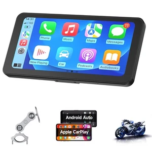 CL871 6,25" Motorrad CarPlay & Android Auto Bildschirm, Ganzkörper Wasserdicht, G... - Bild 1 von 7