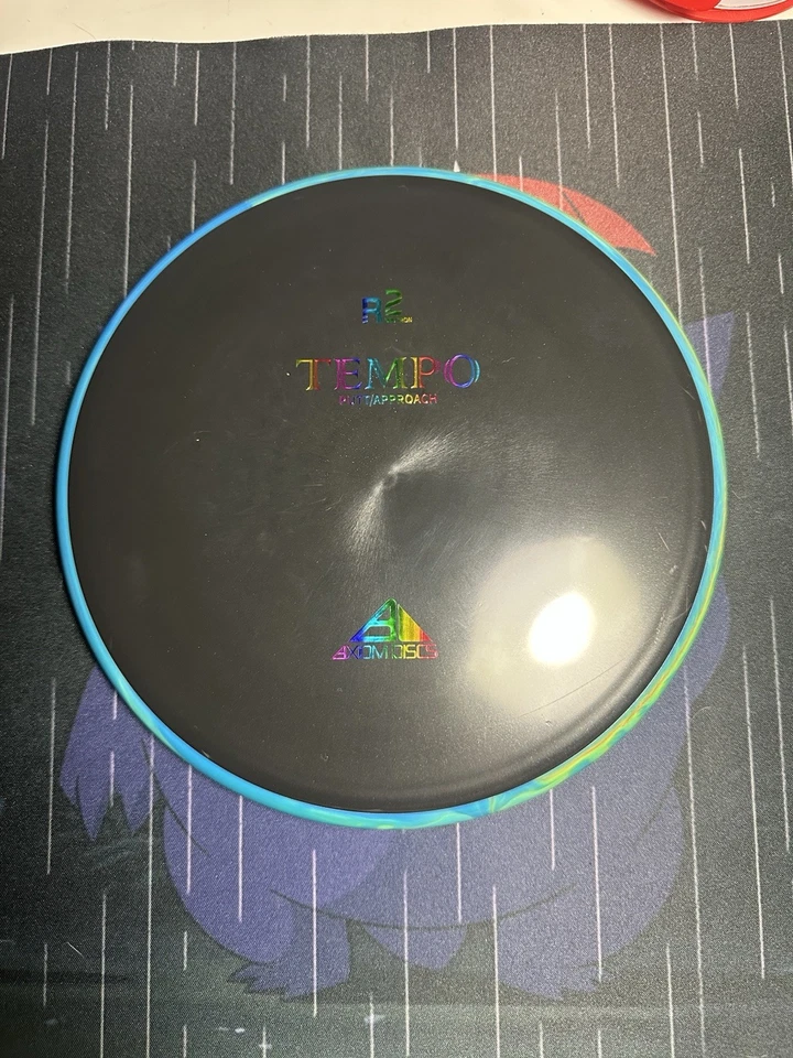 Axiom R2 Neutron Tempo MVP Disc Golf Putter Black swirly rim 171 Grams - Image 1 of 1