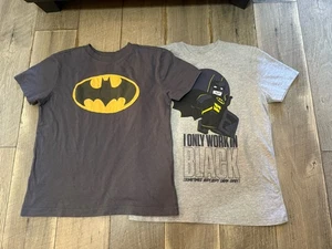 Crazy 8 Specialtees & Lego Batman T-Shirt LOT boys M 7/8 Back 2 School - Picture 1 of 4
