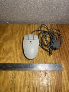 Vintage Logitech M-M35 Mechanical Mouse Beige Wired (RS-232) Ergonomic 3-Buttons - Picture 1 of 5