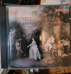 MOZART Divertimenti 1 & 17 PHILHARMONIA QUARTET BERLIN DENON OF-7080 Digital - Imagen 1 de 1