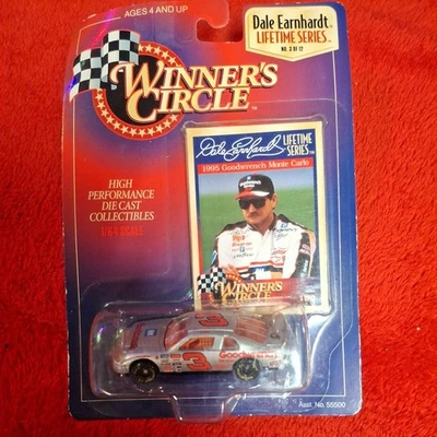 Winners Circle #3 Dale Earnhardt Lifetime Series 1995 Monte Carlo 1:64 Car - New - Image 1 of 4
