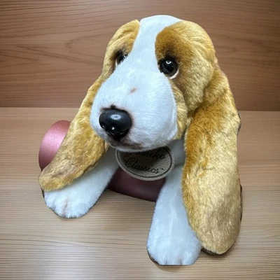 Peluche Russ Berrie Yomiko Basset Perro Perro Peluche Realista 18" Foto 1 de 4