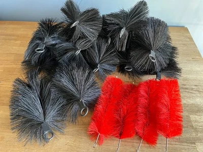 Grande Lote de Pincéis de Filtro Black Knight + Mais Escova para Lagoa de Peixes Koi Jardim - Imagem 1 de 4