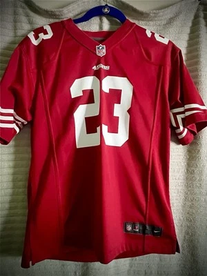 Camiseta unissex San Francisco 49ers LaMichael James tamanho G - Imagem 1 de 3