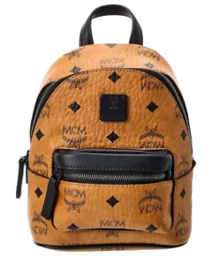 NWT MCM STARK VISETOS MINI crossbody BACKPACK Guaranteed 100% Authentic - Picture 1 of 9