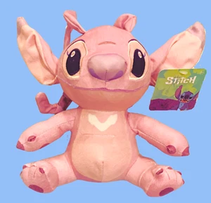 Disney Lilo & Stitch ANGEL 10" Plush Character Doll, Pink Stitch Plush Toy NEW - Picture 1 of 6