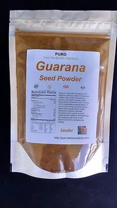 Guarana 8oz ENERGY SEED Powder Sharpness POWERFUL Non GMO PURO BRAZIL - Picture 1 of 7