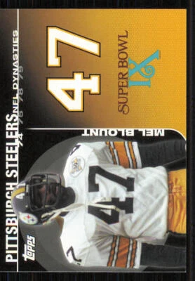2008 Topps Dynasties #DYNMB Mel Blount - Image 1 of 2