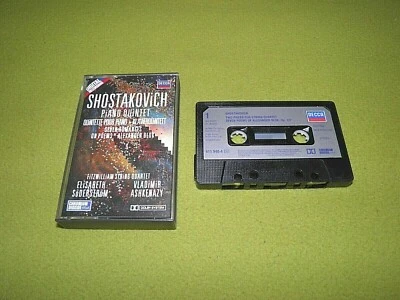 Shostakovich - Piano Quintet - Fitzwilliam Quartet - DECCA IMPORT Cassette NM - Image 1 of 2