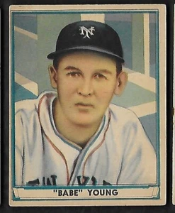 1941 PLAY BALL BASEBALL CARD #27 NORMAN BABE YOUNG EX - Picture 1 of 2