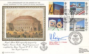 (133536) Architects Europe SIGNED Royal Engineers RE200/1 GB FDC BFPS 1987 - Picture 1 of 2