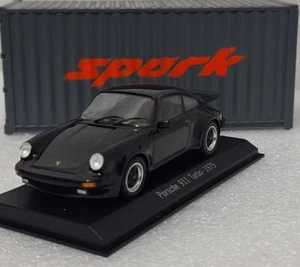 Porsche 911 (930) Turbo 1975 Black Box Container 1:43 Spark SDC004 RARITY!! (7) - Picture 1 of 15