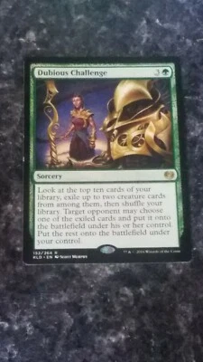 Dubious Challenge - Kaladesh - Magic the Gathering MTG Nice! - Image 1 of 2