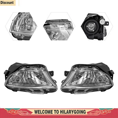 Left+Right For Lexus LS460 2007 2008 2009 2010 Clear Front Bumper Fog Light Lamp - Image 1 of 4
