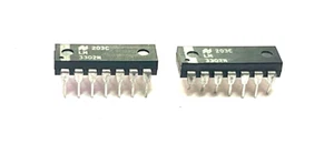 LM3302N integrated Circuit Vintage 2 pcs IC 14 Pins - Picture 1 of 4