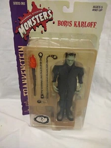 Sideshow Frankenstein Figure 1999 8 inch Universal Monsters Karloff NEW / SEALED - Picture 1 of 10