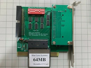 XT-IDE Deluxe - Bootable ISA CF+IDE Interface Card with IBM XT Slot-8 Support