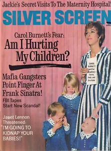Silver Screen magazine- April 1970, Peter O'Toole, Audrey Hepburn, Rex Harrison - Picture 1 of 1