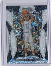 2019-20 Panini Prizm Draft Picks #13 CAMERON JOHNSON WHITE SPARKLE RC Phoenix