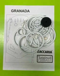 Zaccaria  / Williams**  Granada Pinball Rubber Ring Kit ***Customize Your Kit*** - Picture 1 of 2