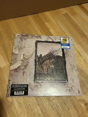 LED ZEPPELIN IV 180G VINYL GERMAN PRESS, EXCLUSIVE BACKSTAGE PASS REPLICA SEALED - Image 1 of 3