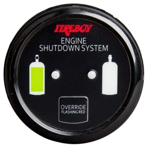 Xintex Round Bezel Helm Display for Engine Shutdown #DU-RBH-20-R - Picture 1 of 1