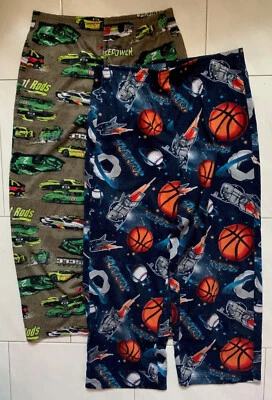 Joe Boxer 男孩 2 件装睡衣裤 M 码 (8) 热杆 太空巡逻主题 — 第 1/3 张图片