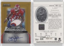 2006 Bowman Sterling Relic Auto Gold Refractor /250 Larry Johnson #BS-LJ Auto