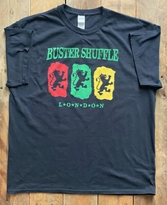 Buster Shuffle London Tour T-Shirt - Schwarz - XL - Gildan - Bild 1 von 9