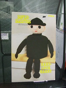 HARD-LUCK HARRY SUPER-SLEUTHS CROCHET PATTERN ANNIE'S ATTIC PATTERN CLUB 87M02 - Picture 1 of 1