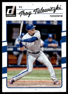 2017 Panini Donruss Troy Tulowitzki #169 - Image 1 of 2