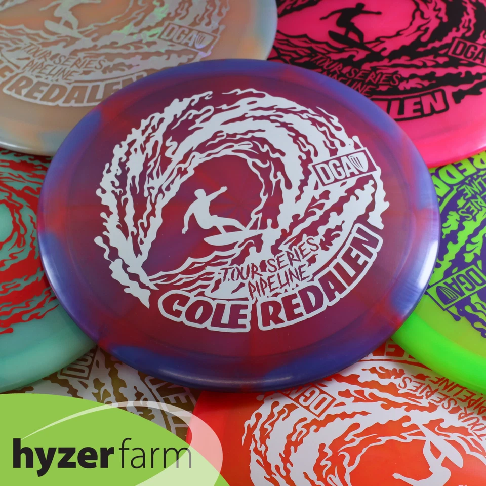 DGA REDALEN 2023 TOUR SWIRL PIPELINE *pick weight & color* Hyzer Farm disc golf - Image 1 of 1