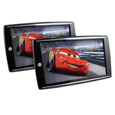 Ampire AMX090-HD Monitore für Kopfstützen hinten Auto PKW 2 Stück Set - Bild 1 von 4