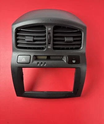 Hyundai Santa Fe 2001-2006 radio bisel tablero moldura panel ventilación central 2005 2004 OEM Foto 1 de 4