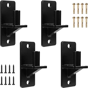 Paquete de 4 bisagras de puerta de montaje en pared negras eslabones de cadena de granja bisagra de puerta de valla 5/8 bisagras Pi - Imagen 1 de 9