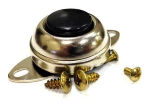 Tastschalter Mp39300 Messing verchromt. 2-5/8" L Neu - Bild 1 von 8
