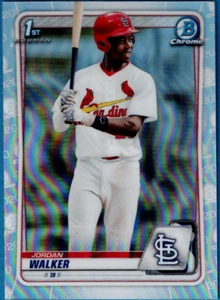2020 Bowman Draft Chrome Refractor #BD-57 Jordan Walker - Picture 1 of 1