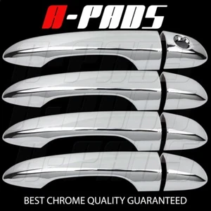 For Jeep Cherokee 2011 12 13 14 15 16 17 18 Chrome 4 Door Handle Cover w/o SMART - Picture 1 of 1