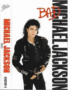 Michael Jackson Bad CASSETTE ALBUM Electronic Pop Rock, Synth-pop, disco - Picture 1 of 11
